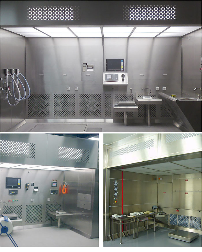 負壓稱稱量罩通過創造一個低氣壓的環境,防止生產過程中的粉塵、揮發物等有害物質逸散到外界環境中,同時確保稱量結果的準確性。 負壓稱稱量罩通過創造一個低氣壓的環境,防止生產過程中的粉塵、揮發物等有害物質逸散到外界環境中,同時確保稱量結果的準確性。